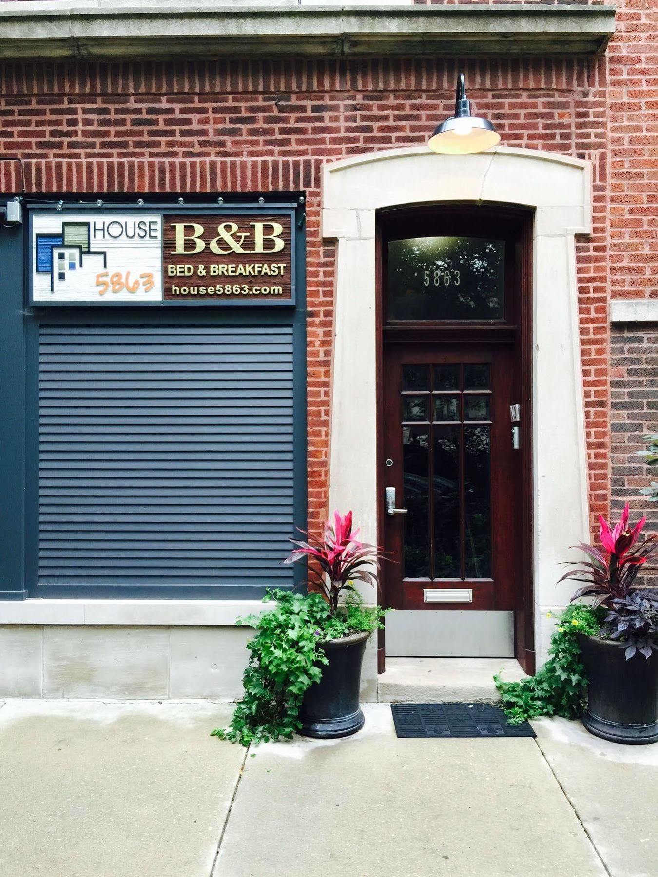 House 5863- Chicago'S Premier Bed And Breakfast מראה חיצוני תמונה